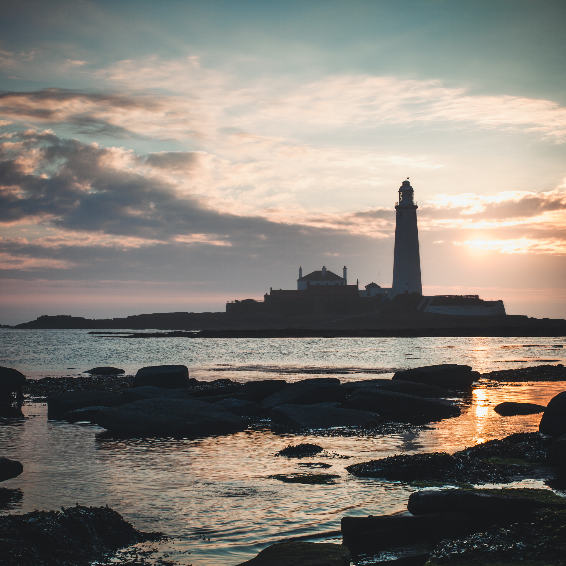 Photograph of St. Mary's Lighthouse by Alex Nichol