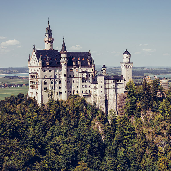 Photograph of Neuschwanstein Castle by Alex Nichol