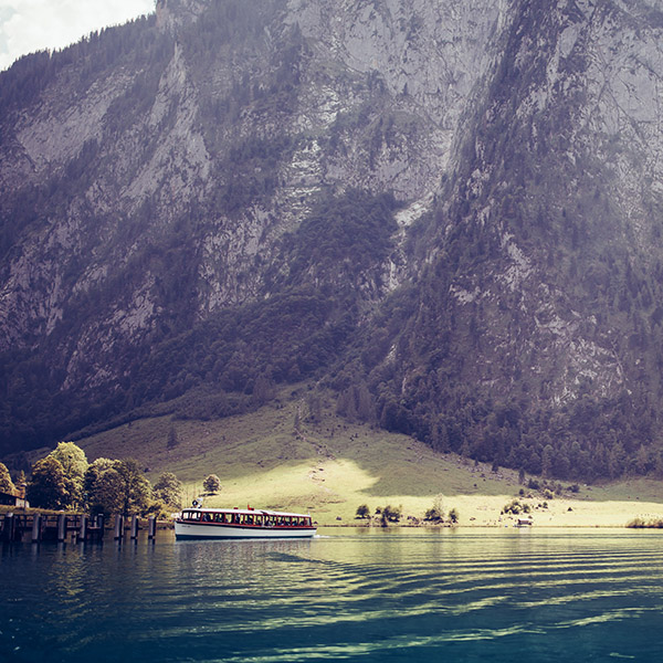Photograph of Lake Königssee by Alex Nichol