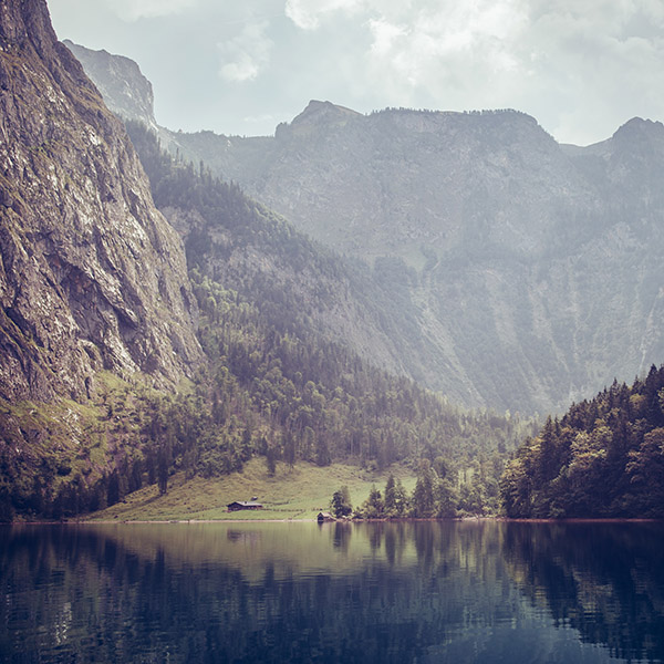 Photograph of Lake Obersee by Alex Nichol