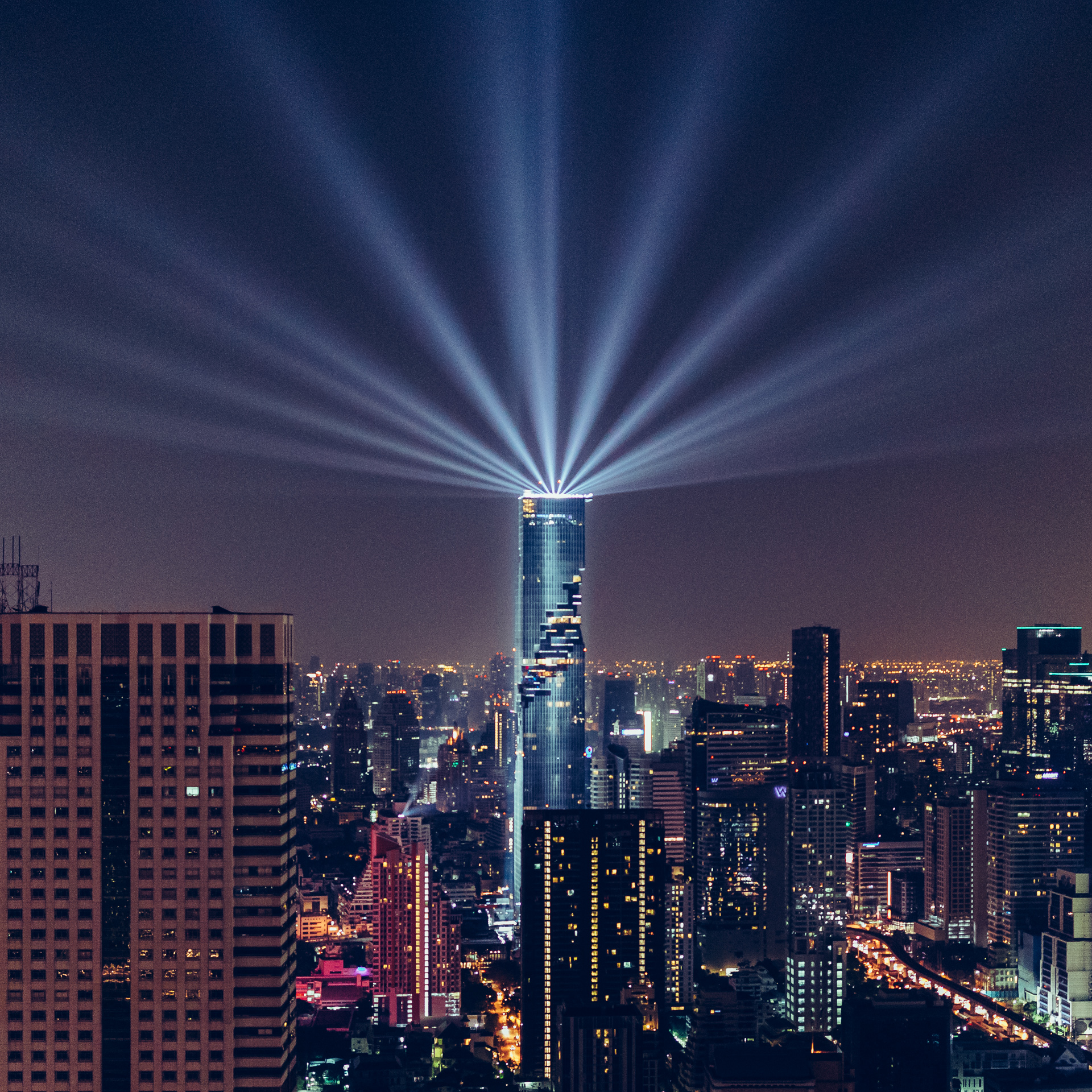 Photograph of Bangkok at Night by Alex Nichol