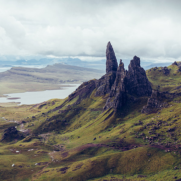 Photograph of The Old Man of Storr by Alex Nichol