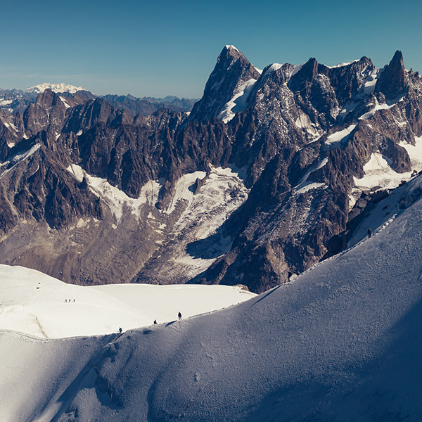 Photograph of Mont Blanc by Alex Nichol