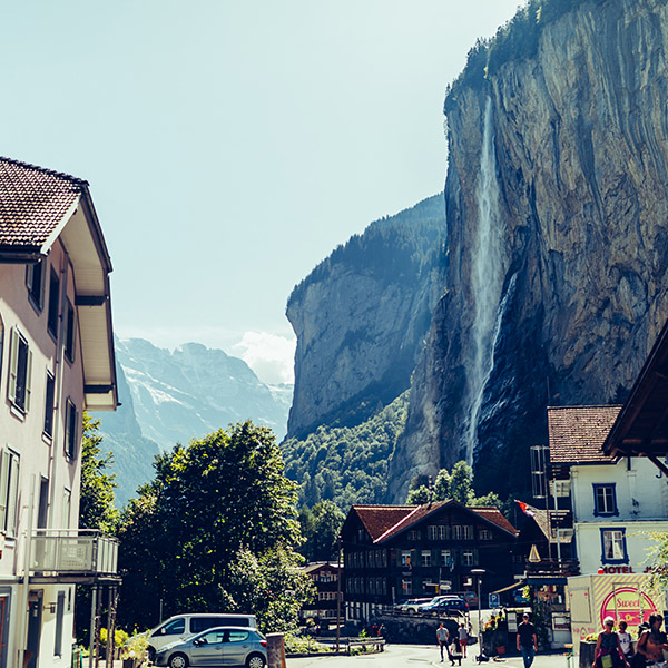 Photograph of Staubbach Falls by Alex Nichol