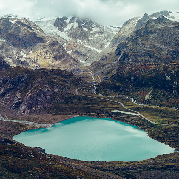Photograph of Stein Glacier by Alex Nichol