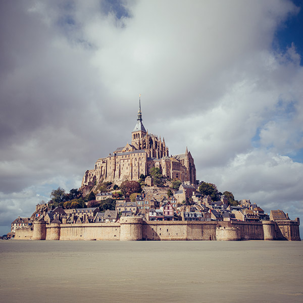 Photograph of Mont Saint-Michel by Alex Nichol