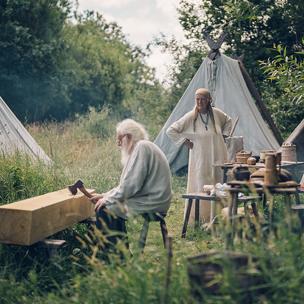 Photograph of Ribe Viking Museum by Alex Nichol