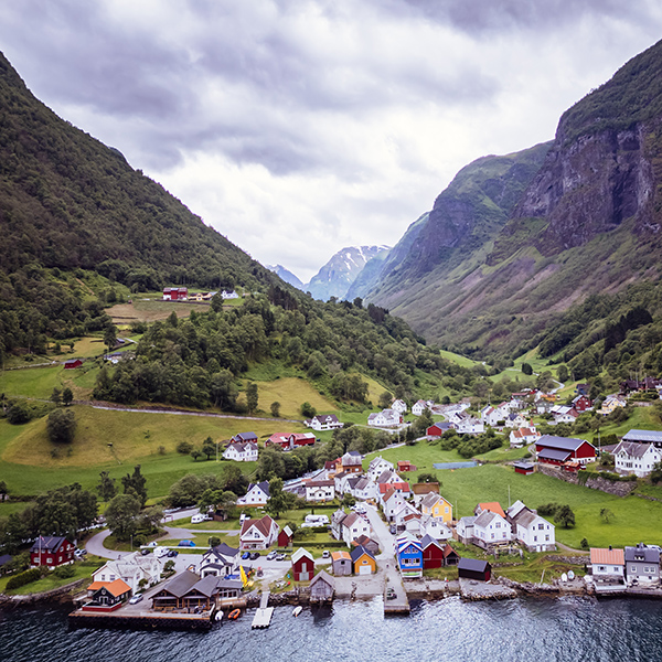 Photograph of Undredal by Alex Nichol