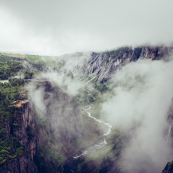 Photograph of Vøringfossen by Alex Nichol