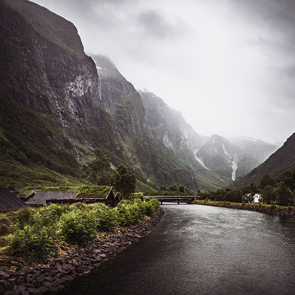 Photograph of Gudvangen by Alex Nichol