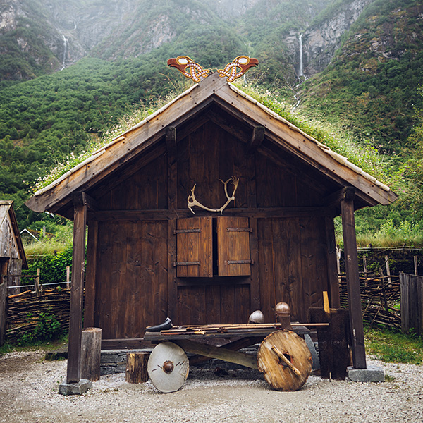 Photograph of Njardarheimr Viking Village by Alex Nichol