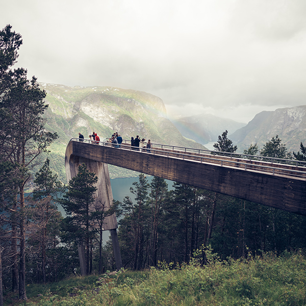 Photograph of Stegastein Viewpoint by Alex Nichol