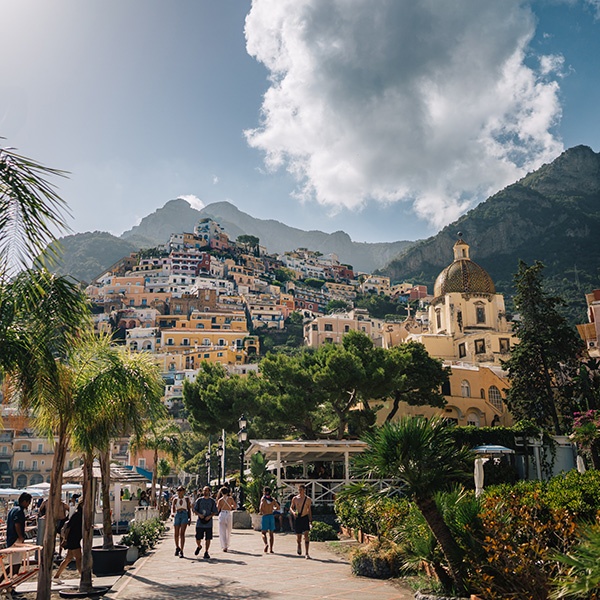 Photograph of Positano by Alex Nichol