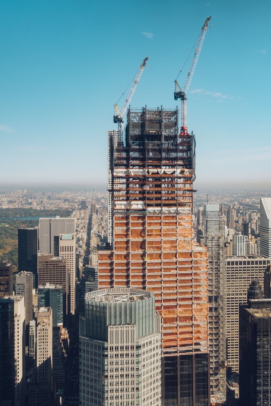 Photograph of the view from Summit One Vanderbilt by Alex Nichol