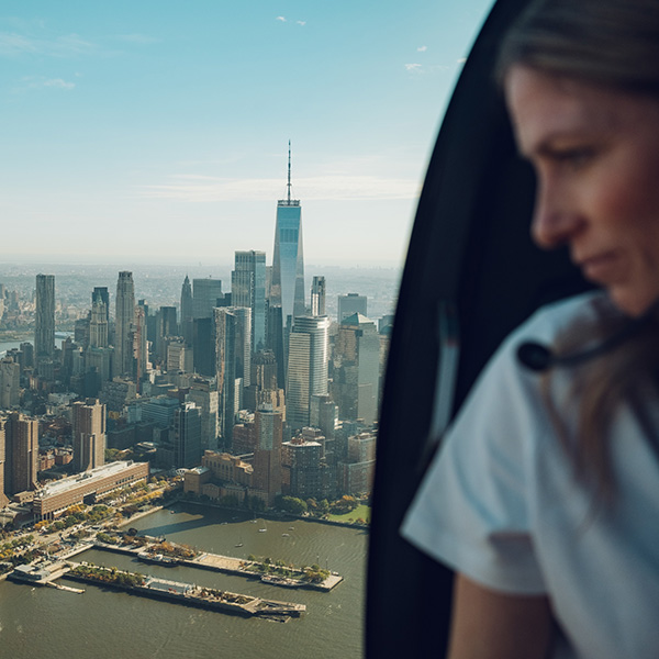 Photograph of Helicopter flight over New York by Alex Nichol