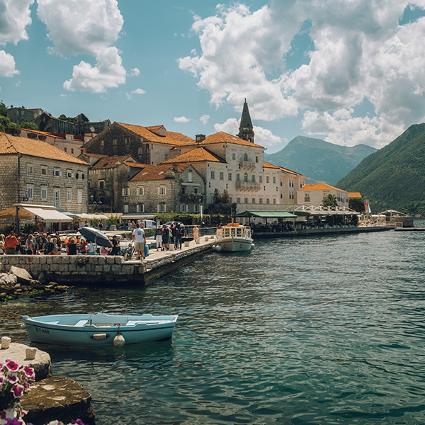 Photograph of Perast by Alex Nichol