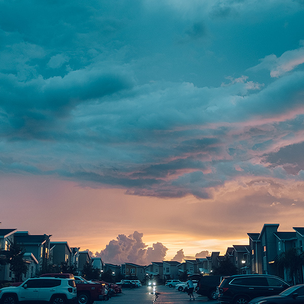 Photograph of Hurricane Debby by Alex Nichol